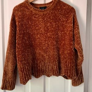 Burnt Orange Acrylic Sweater